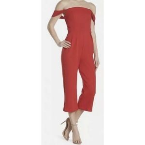 ❤️ Marina red jumpsuit size 10 NWT
